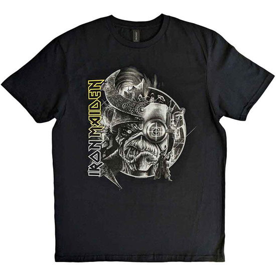 Iron Maiden Unisex T-Shirt: The Future Past Tour '23 Greyscale - Iron Maiden - Merchandise -  - 5056561081779 - 