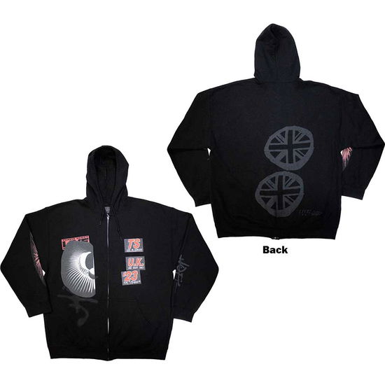 Cover for Travis Scott · Travis Scott Unisex Zipped Hoodie: Summer Run 2023 London (Back Print &amp; Ex-Tour) (Hoodie) [size XL]