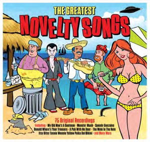 Cover for Greatest Novelty Songs / Various (CD) (2015)