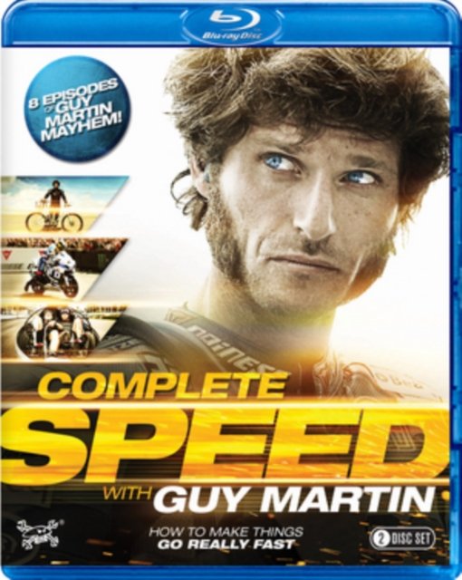 Cover for Guy Martin Complete Speed · Guy Martin - Complete Speed (Blu-ray) (2015)