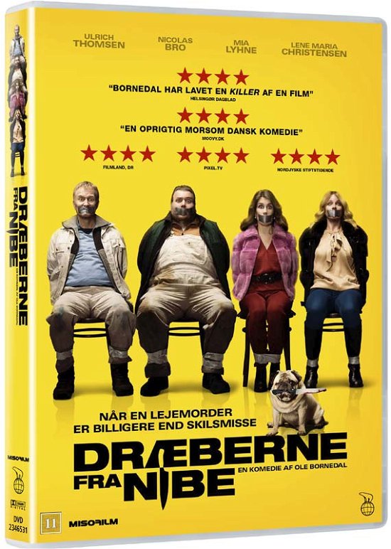 Cover for Ulrich Thomsen / Nicolas Bro / Mia Lyhne / Lene Maria Christensen · Dræberne fra Nibe (DVD) (2017)