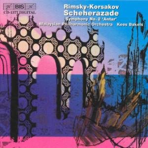 Cover for Rimsky-korsakov / Bakels / Malaysian Po · Scheherazade / Symphony 2 (CD) (2003)