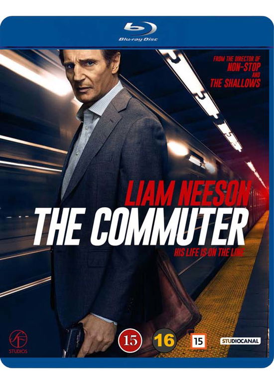 Cover for Liam Neeson · The Commuter (Blu-Ray) (2018)