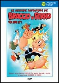 Cover for Braccio Di Ferro · Le Grandi Avventure #01 (DVD) (2013)
