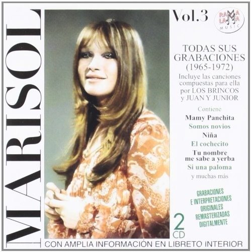Cover for Marisol · Vol 3 Todas Sus Grabaciones 1965-1972 (CD) (2017)