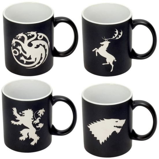 Cover for Game Of Thrones 4 Mug Set Houses Emblems (MERCH) (2019)