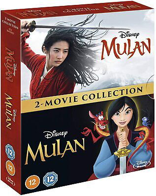 Mulan (Animation) / Mulan (Live Action) - Disneys Mulan 2020 + Mulan animated Double Pack - Movies - Walt Disney - 8717418575779 - November 10, 2020