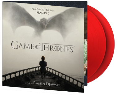 Cover for Ramin Djawadi · Game Of Thrones: Season 5 (Soundtrack) (LP) [Translucent Red Vinyl edition] (2024)