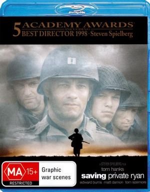 Saving Private Ryan - Steven Spielberg - Elokuva - PARAMOUNT - 9324915037779 - maanantai 1. elokuuta 2011