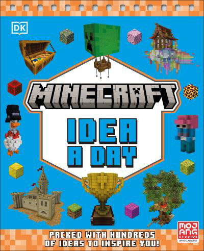 Cover for Dk · Minecraft Idea a Day (Spiralbuch) (2024)