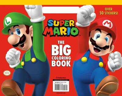 Cover for Random House · Super Mario: The Big Coloring Book (Nintendo®) (Pocketbok) (2020)