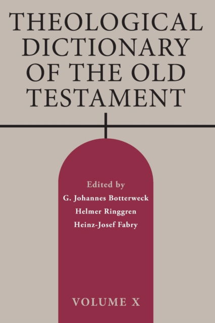 Cover for G. Johannes Botterweck · Theological Dictionary of the Old Testament (Book) (2000)