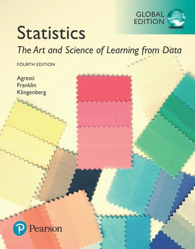 Cover for Alan Agresti · Statistics: The Art and Science of Learning from Data, Global Edition (Paperback Book) (2017)