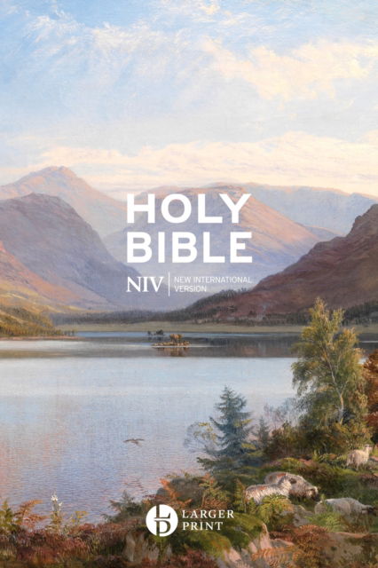 Cover for New International Version · NIV Larger Print Gift Hardback Bible (Innbunden bok) (2023)