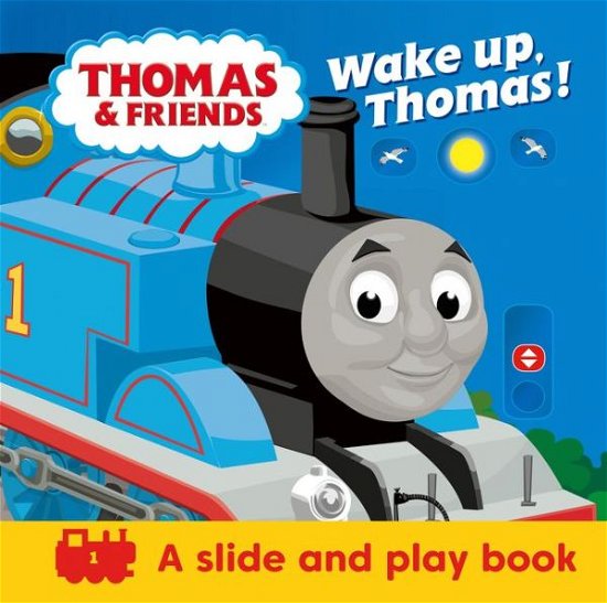 Cover for Thomas &amp; Friends · Thomas &amp; Friends: Wake up, Thomas! (A Slide &amp; Play Book) (Board book) (2021)