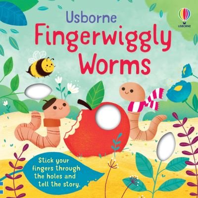 Cover for Felicity Brooks · Fingerwiggly Worms - Fingerwiggles (Kartonbuch) (2021)