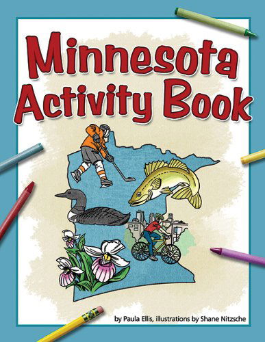 Cover for Paula Ellis · Minnesota Activity Book - Color and Learn (Paperback Book) [Act Csm edition] (2013)