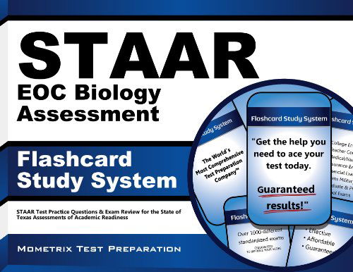 Cover for Staar Exam Secrets Test Prep Team · Staar Eoc Biology Assessment Flashcard Study System: Staar Test Practice Questions &amp; Exam Review for the State of Texas Assessments of Academic Readiness (Cards) (Paperback Book) [Crds edition] (2023)