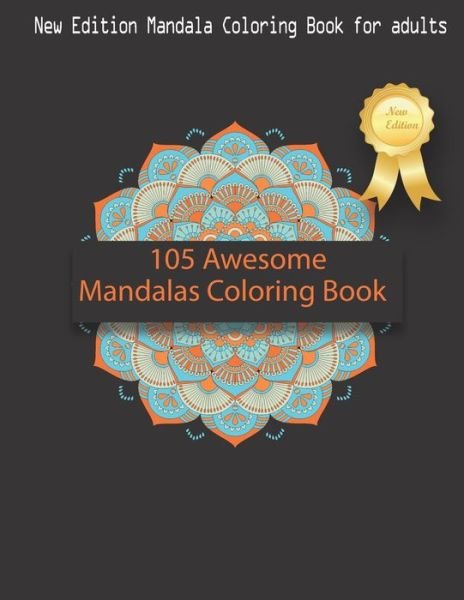 Cover for Yogamanda · 105 Awesome Mandalas Coloring Book (Paperback Bog) (2020)