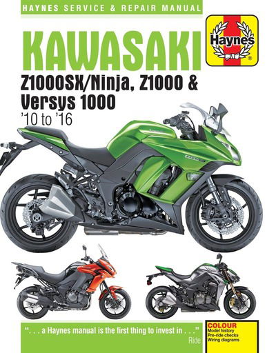 Kawasaki Z1000, Z1000SX & Versys ('10 - '16) - Matthew Coombs - Livres - Haynes Publishing Group - 9781785213779 - 15 mai 2017