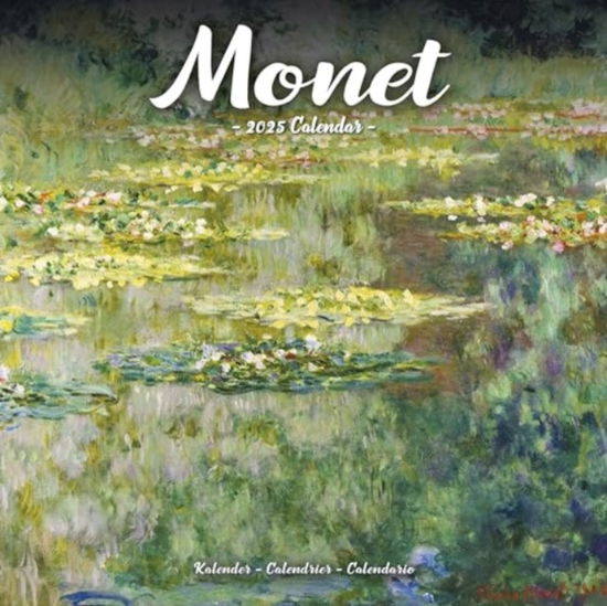 Monet Calendar 2025 Square Artist Wall Calendar - 16 Month -  - Gadżety - Avonside Publishing Ltd - 9781804604779 - 1 lipca 2024