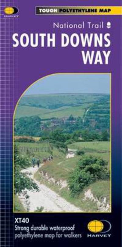 Cover for Harvey Map Services Ltd. · South Downs Way - Trail Map XT40 (Landkarten) [2 Revised edition] (2019)