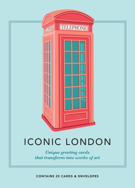 Cover for Orange Hippo! · Iconic London: Unique greeting cards that transform into works of art (Postcard) (2020)