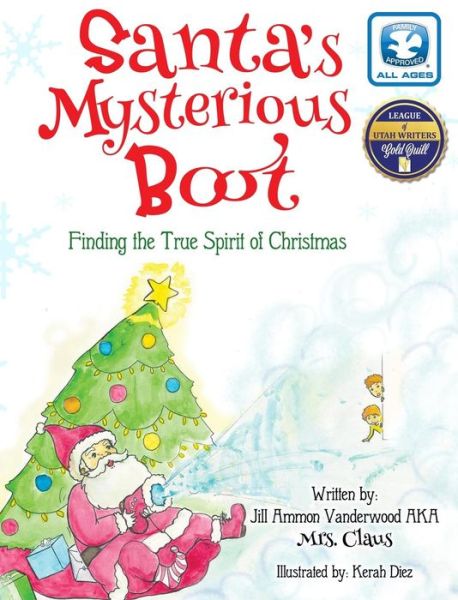 Cover for Jill Ammon Vanderwood · Santa's Mysterious Boot (Hardcover Book) (2017)