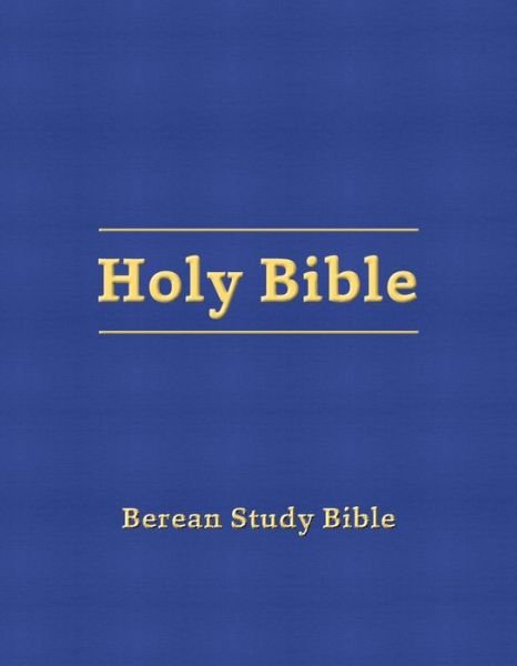 Cover for Various Authors · Berean Study Bible (Blue Hardcover) (Gebundenes Buch) (2020)