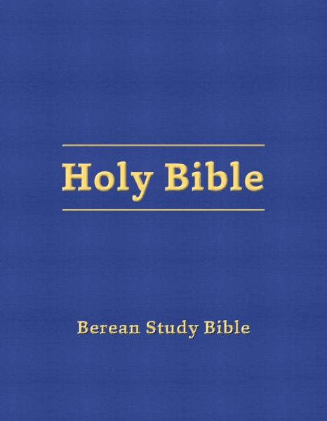 Cover for Various Authors · Berean Study Bible (Blue Hardcover) (Gebundenes Buch) (2020)