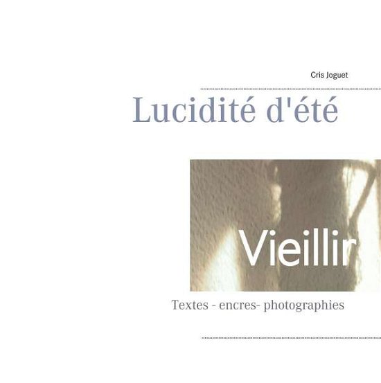 Cover for Joguet · Vieillir (Book)