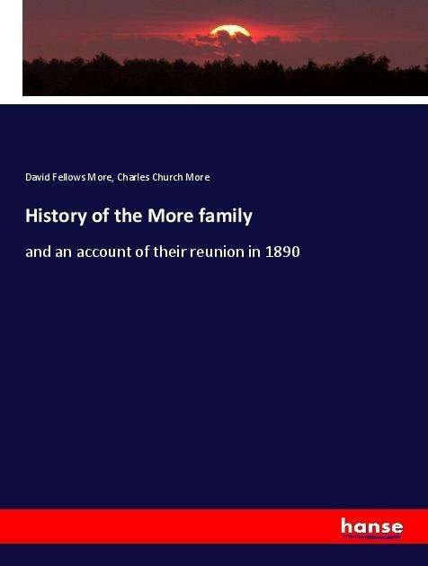 Cover for More · History of the More family (Bok)