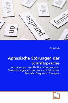 Cover for Kolb · Aphasische Störungen der Schriftsp (Book)