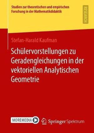 Cover for Kaufman · Schuelervorstellungen zu Geradengleichungen in der vektoriellen Analytischen Geo (Book) (2021)