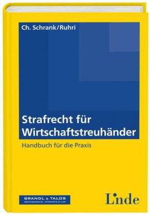 Cover for Schrank · Strafrecht für Wirtschaftstreuh (Book)