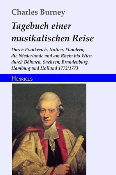 Cover for Charles Burney · Tagebuch einer musikalischen Reise (Paperback Book) (2018)