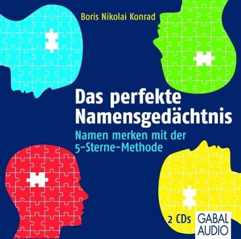 Das perfekte Namensgedächtnis,CD - Konrad - Bücher -  - 9783869362779 - 