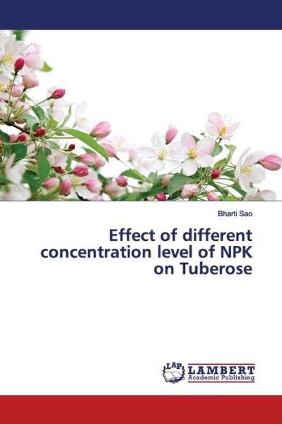 Cover for Sao · Effect of different concentration l (Buch) (2019)