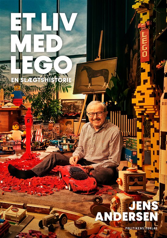Cover for Jens Andersen · Et liv med LEGO (Bound Book) [1.º edición] (2021)