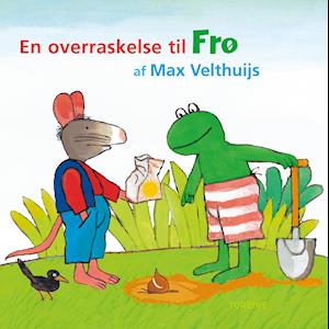 Cover for Max Velthuijs · En overraskelse til Frø (Cardboard Book) [1er édition] (2021)