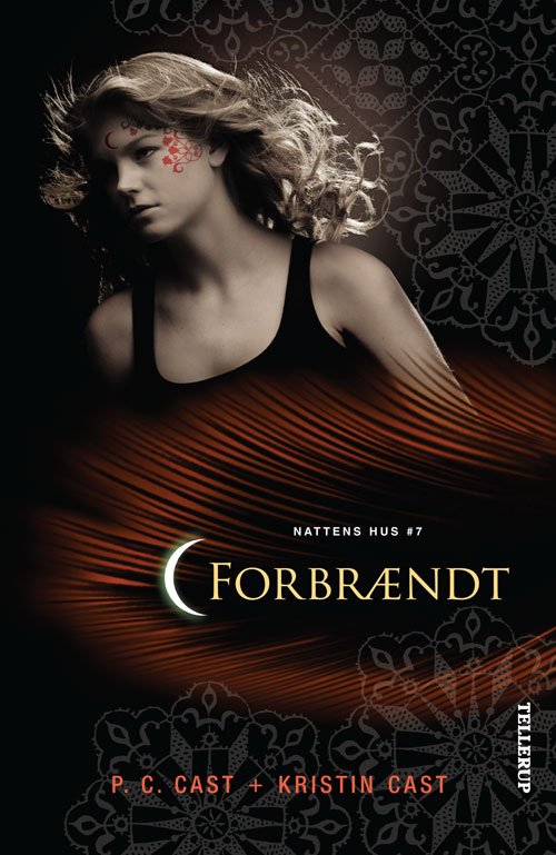 Cover for P.C. Cast &amp; Kristin Cast · Nattens hus, 7: Nattens hus #7: Forbrændt (Paperback Book) [1.º edición] [Paperback] (2011)