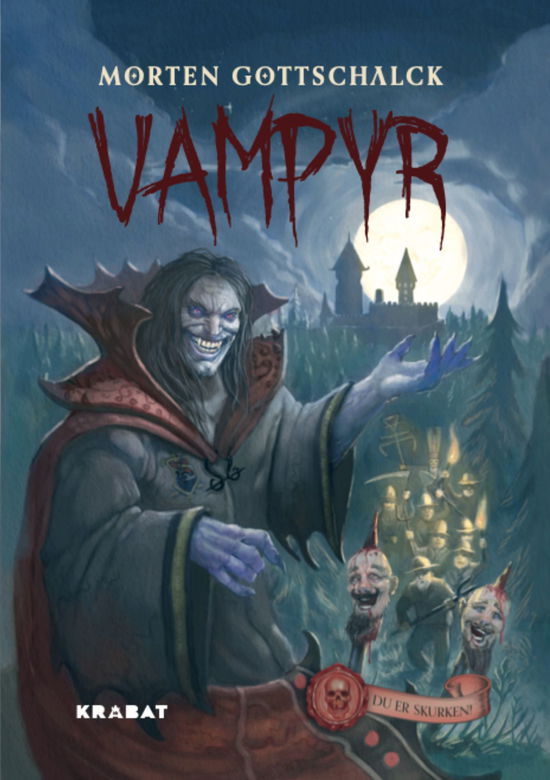 Cover for Morten Gottschalck · Vampyr (Hardcover bog) [1. udgave] (2025)
