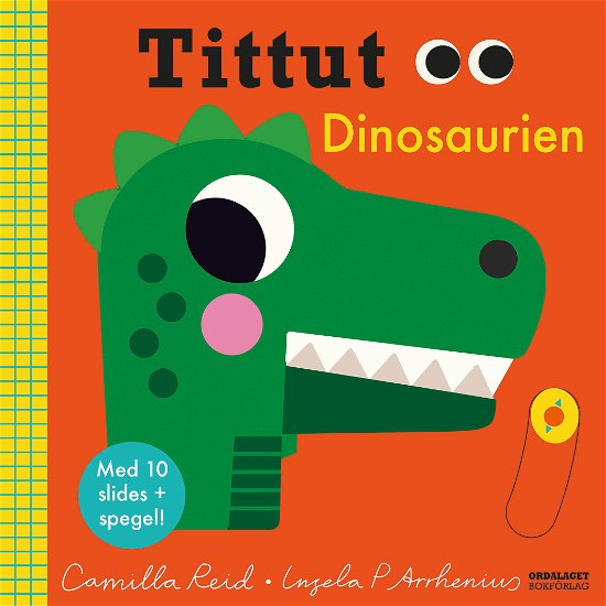 Cover for Camilla Reid · Tittut Dinosaurien (Board book) (2024)
