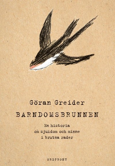 Cover for Göran Greider · Barndomsbrunnen (Bound Book) (2021)