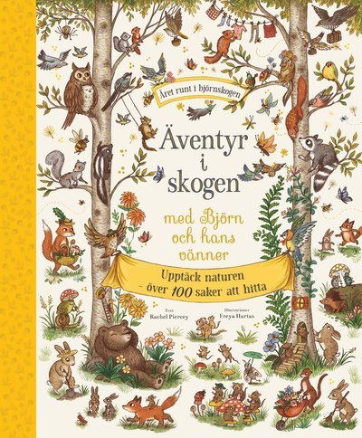 Cover for Rachel Piercey · Äventyr i skogen med Björn och hans vänner (Innbunden bok) (2022)