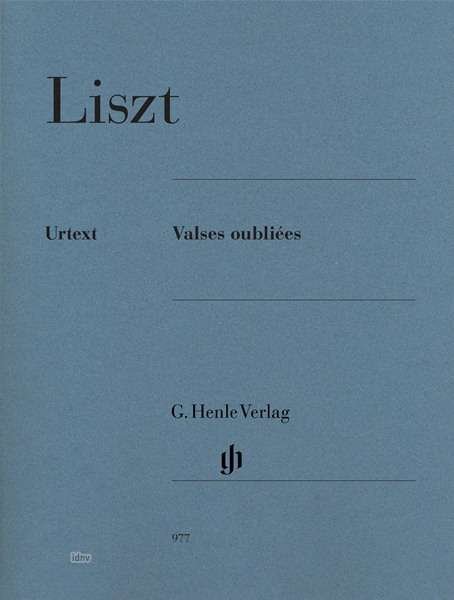 Cover for Liszt · Valses oubliées,Kl.HN977 (Bog)