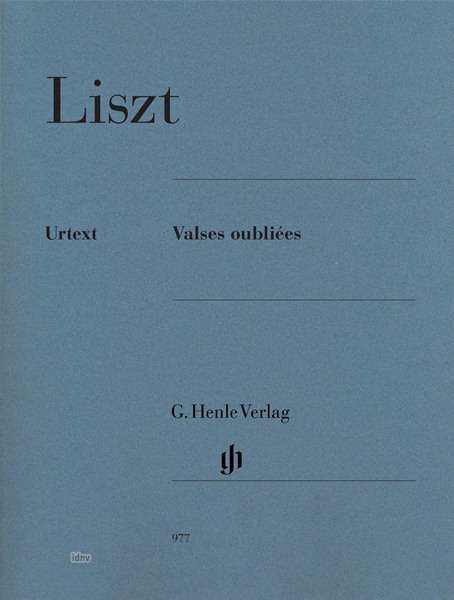 Valses oubliées,Kl.HN977 - Liszt - Books -  - 9790201809779 - 