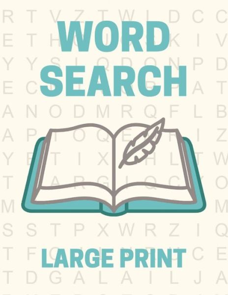 Cover for Getelan Journals · Word Search Large Print (Taschenbuch) (2020)