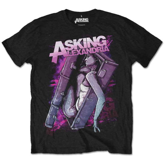 Cover for Asking Alexandria · Asking Alexandria Unisex T-Shirt: Coffin Girl (Retail Pack) (T-shirt)