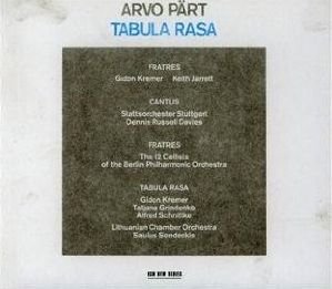 Tabula Rasa - Arvo Pärt - Musikk - ECM NEW SERIES - 0028947638780 - 1. september 2010